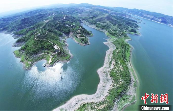 圖為航拍生態(tài)園現(xiàn)狀?！●T華 攝