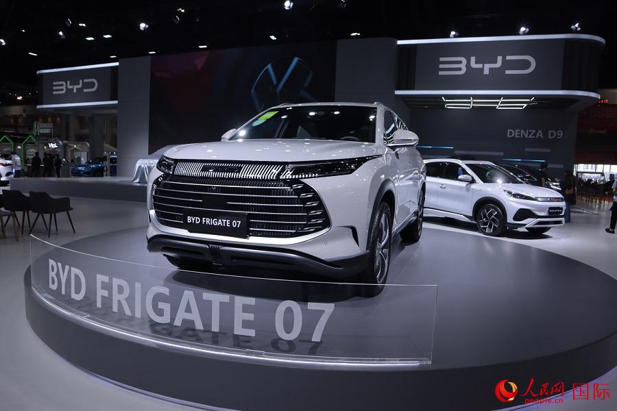 第44屆曼谷國際車展開幕。李百加攝