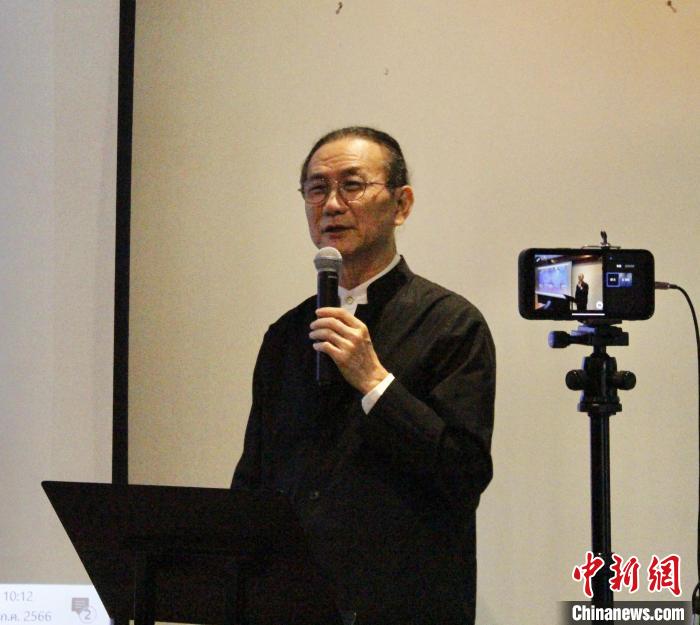 泰國(guó)泰中商務(wù)委員會(huì)主席邱威功致辭。<a target='_blank' href='/' _fcksavedurl='/'><p  align=