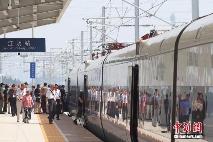 資料圖：高鐵列車。<a target='_blank' href='/'><p  align=