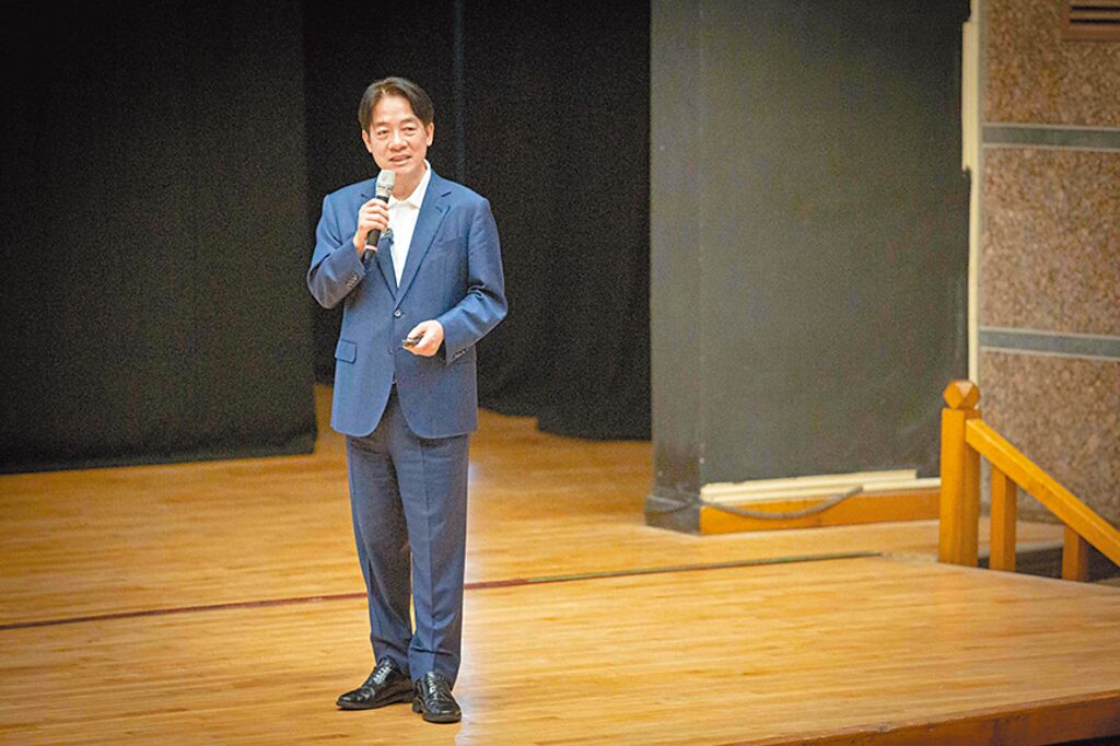 賴清德。臺灣“中時新聞網(wǎng)”資料圖