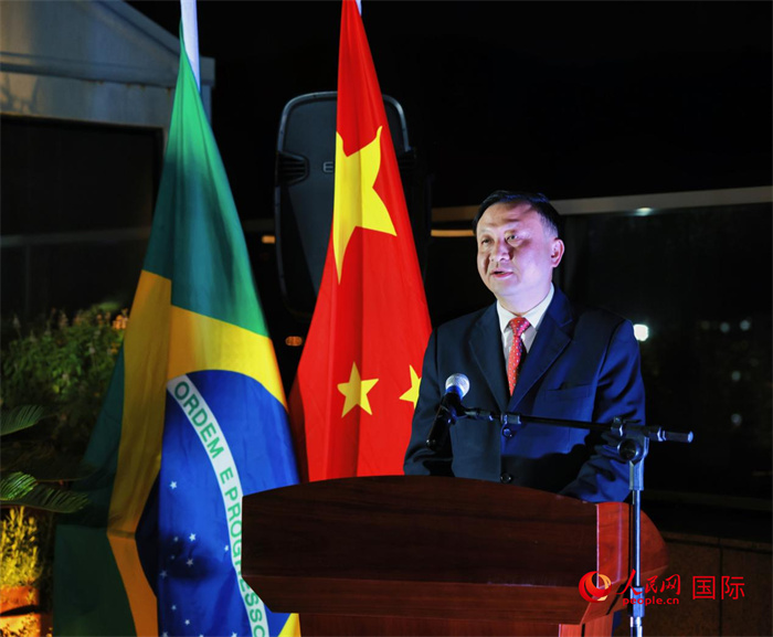 上海市副市長(zhǎng)華源發(fā)表致辭。人民網(wǎng)記者宋亦然攝