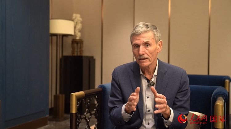 杜登霍夫接受采訪。人民網(wǎng) 劉動攝