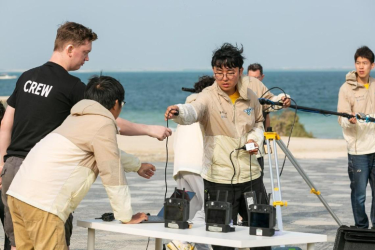飛鷹隊在比賽中。主辦方供圖