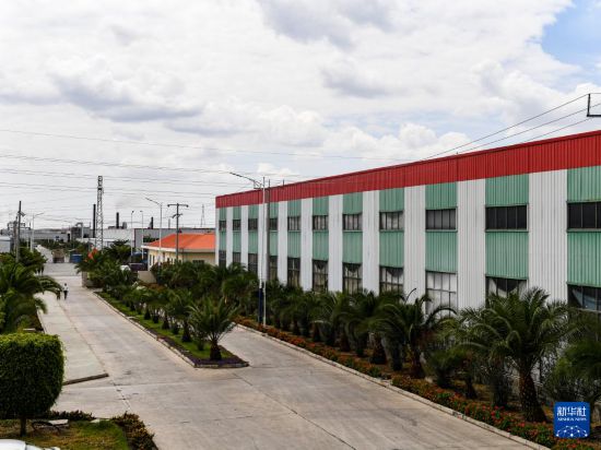 這是2024年2月16日在埃塞俄比亞杜凱姆市拍攝的東方工業(yè)園。 新華社記者 李亞輝 攝