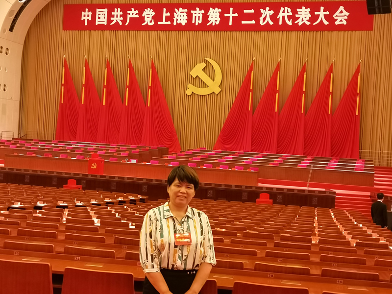 黨代表施鳳。受訪者供圖