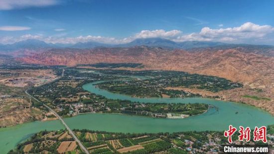 圖為青海省黃河流域。（資料圖）青海省水利廳 供圖