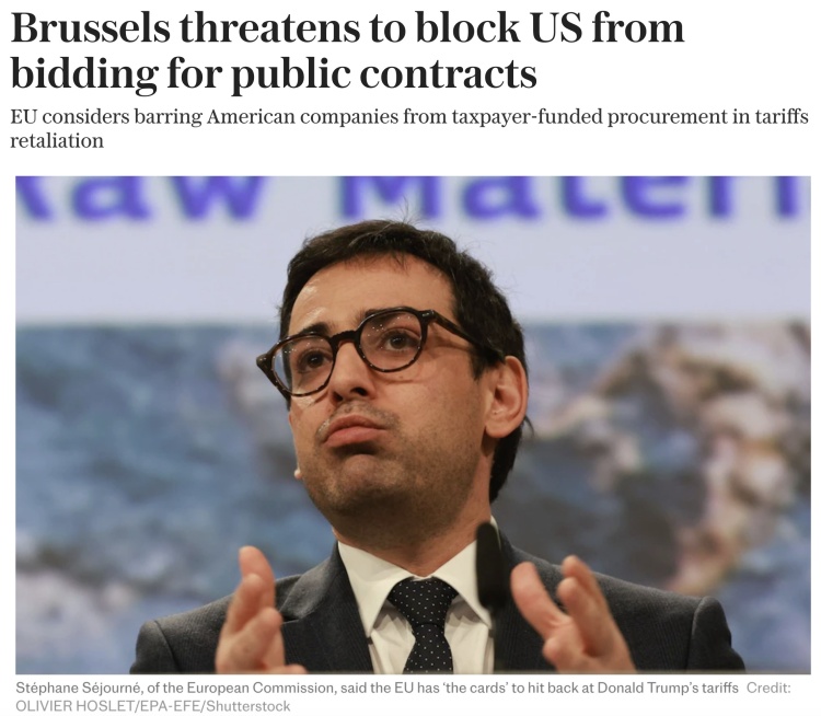 深觀察丨“只要團(tuán)結(jié)，歐盟反制美國(guó)的王牌很多”