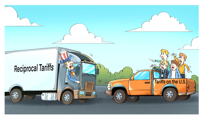 漫畫作者：譚希光（人民網(wǎng)版權(quán)圖片，未經(jīng)授權(quán)請勿轉(zhuǎn)載。）