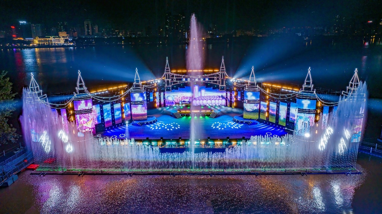 《遇見·哈爾濱》展演現(xiàn)場。受訪者供圖