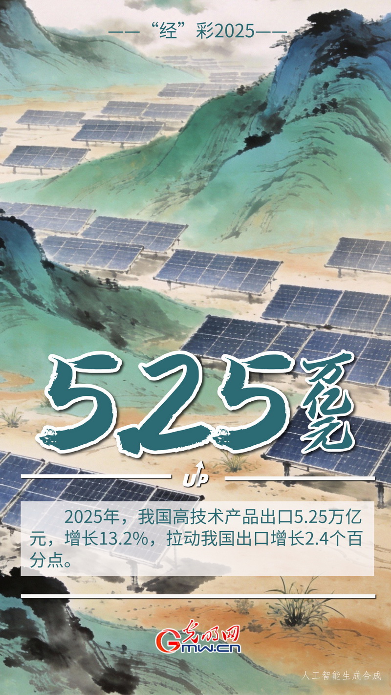 “經(jīng)”彩2025丨高技術(shù)產(chǎn)品“新”潮澎湃 我國(guó)外貿(mào)“含智量”穩(wěn)步提升