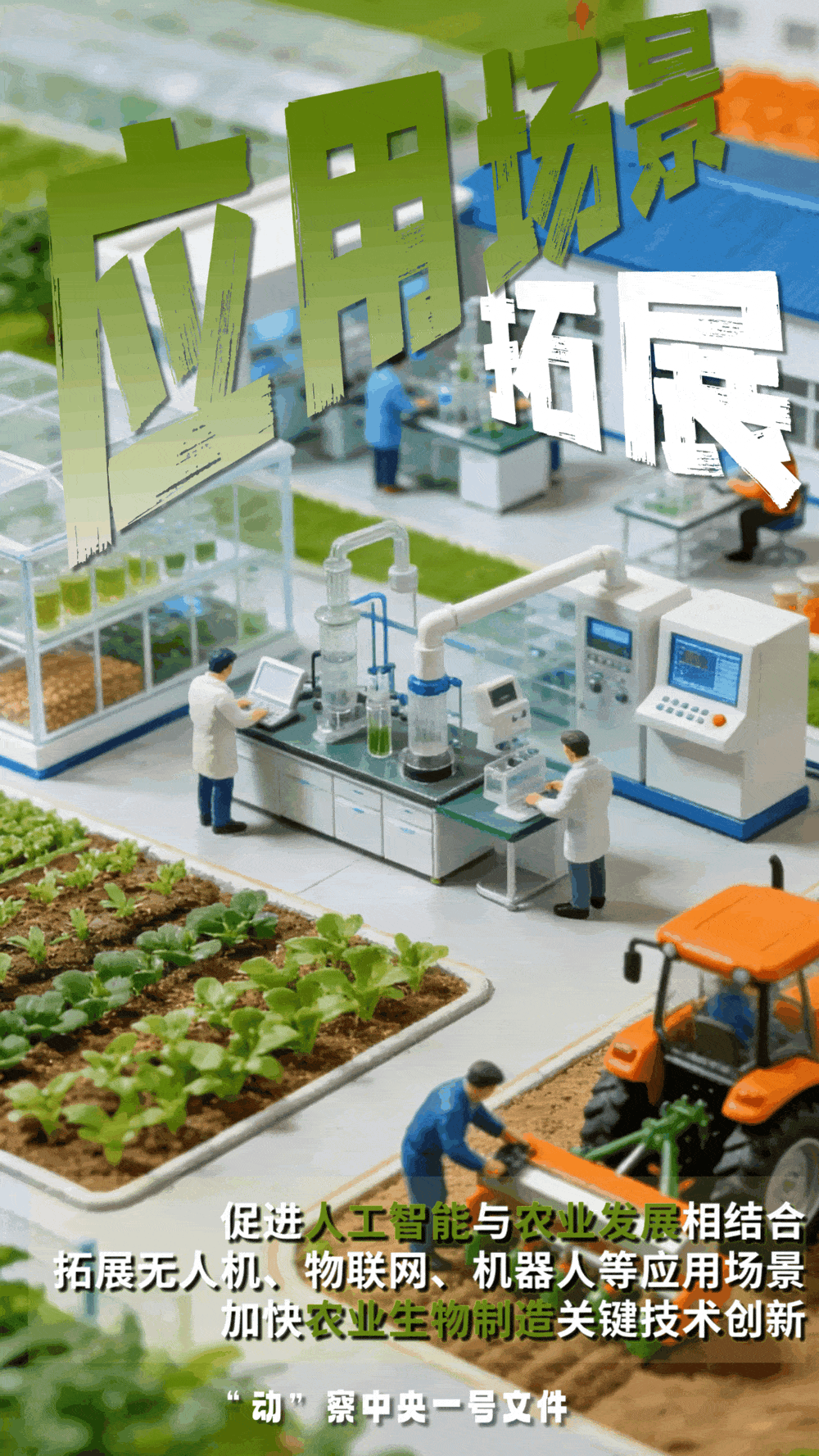 “動”察一號文件 | 機器人、無人機……“新農具”激活農業(yè)新質生產力