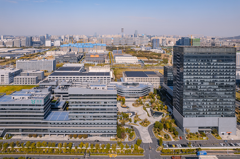 人工智能產(chǎn)業(yè)園一期。合肥高新區(qū)供圖