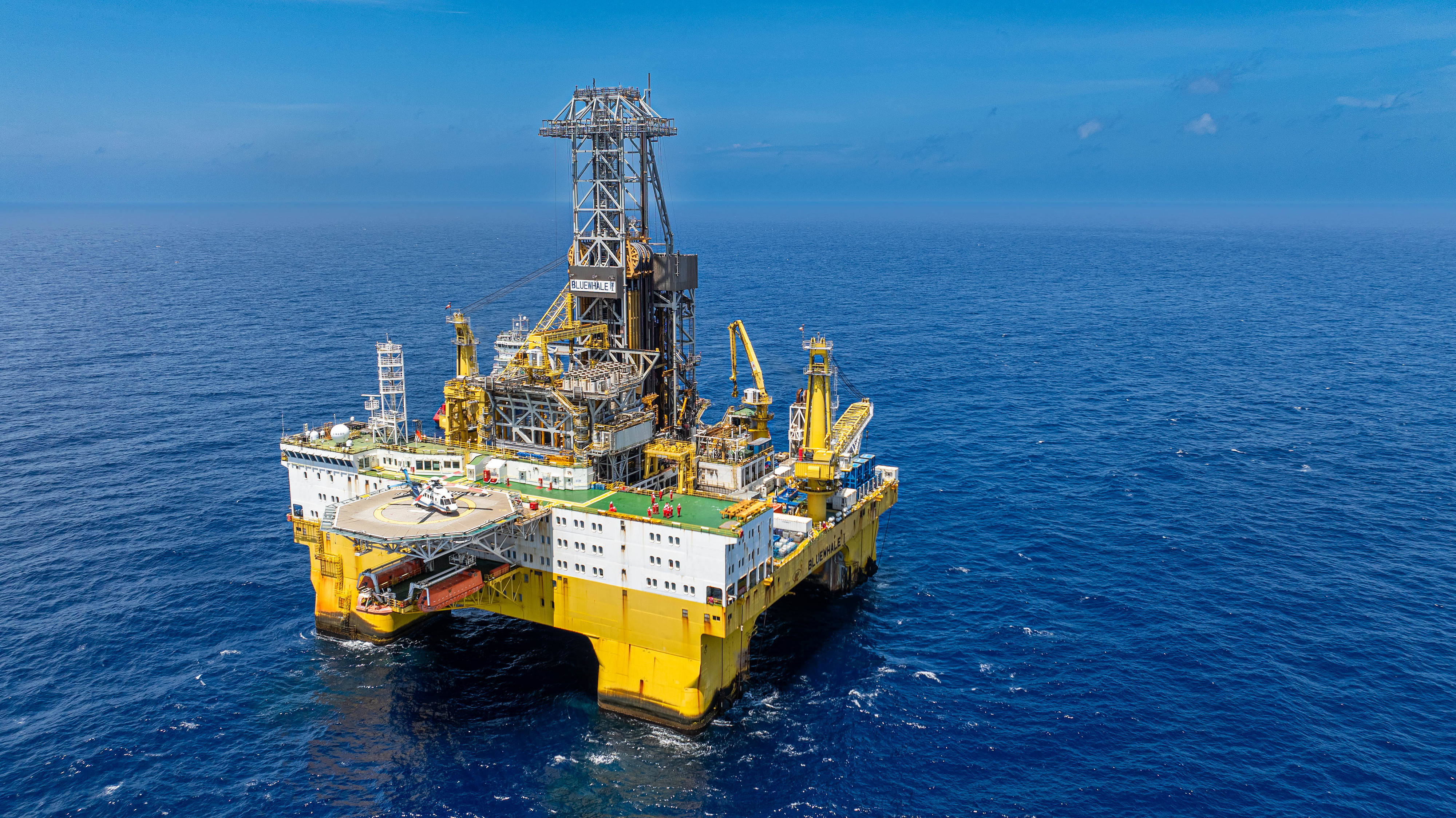 2024年8月17日，海南陵水，深海一號二期鉆井平臺。