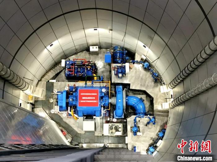 全功率變速抽蓄機(jī)組?！∷拇娏﹫D