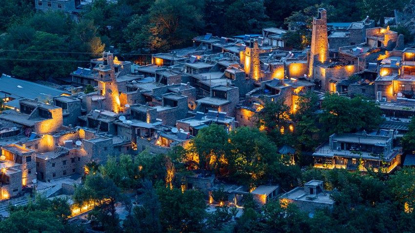 四川省阿壩州理縣桃坪村。四川省文旅廳供圖