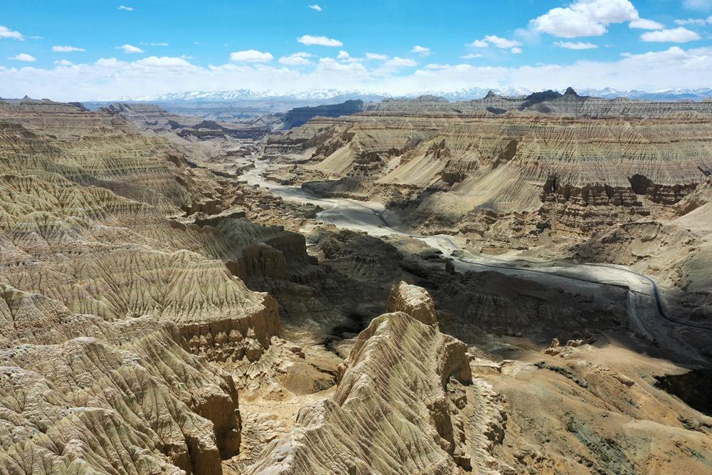 航拍土林。旦真攝