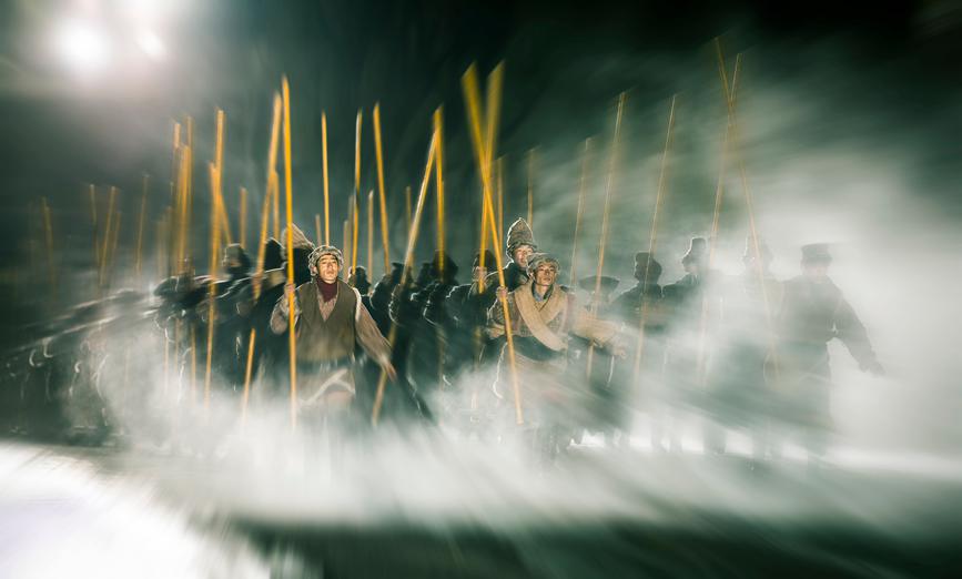 演出現(xiàn)場。蕭文松子攝