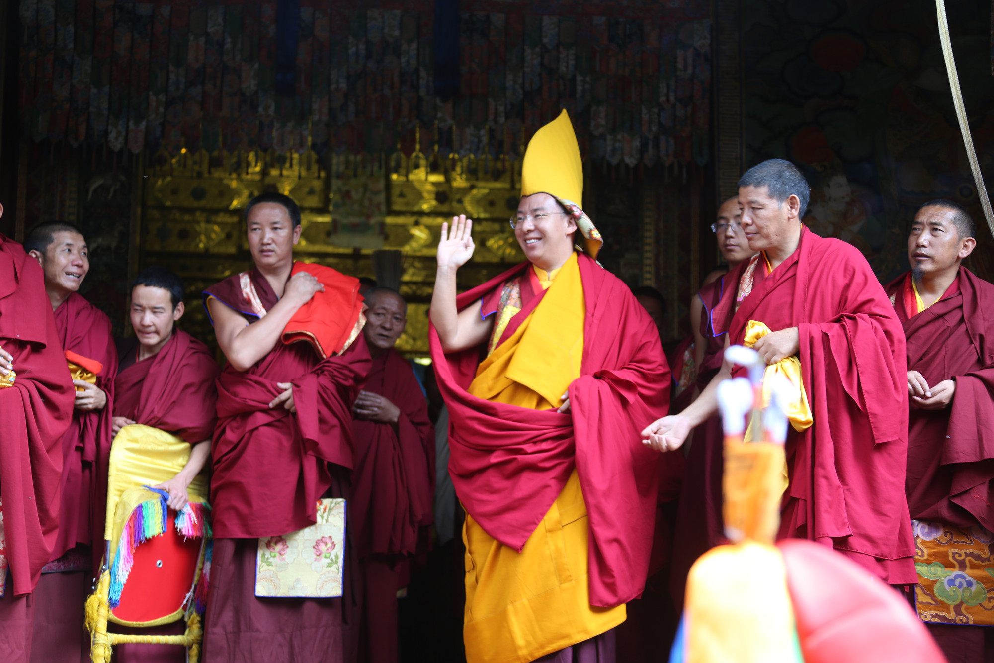 班禪在扎什倫布寺。攝影：王淑 (4).JPG