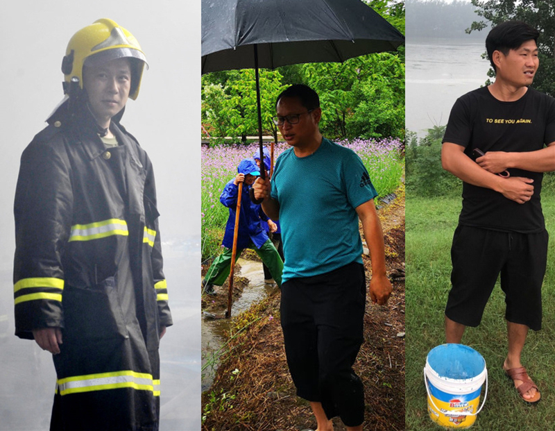 左起：陳陸、甘磊、帖克艷。