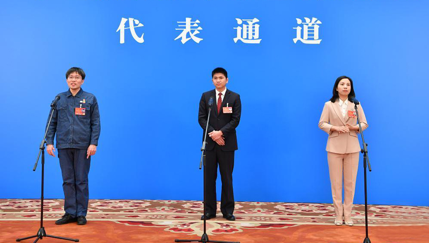 十三屆全國(guó)人大五次會(huì)議第二場(chǎng)“代表通道”